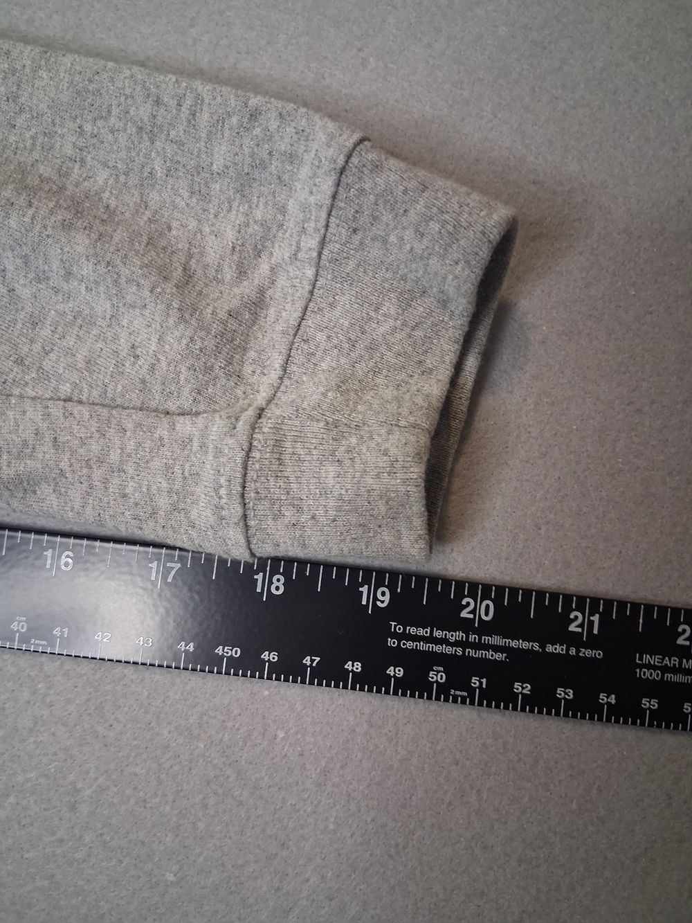 Carhartt Original Fit Gray Long Sleeve Logo Sleeve T-Shirt Youth XL 16/18 Cotton - Picture 11 of 11